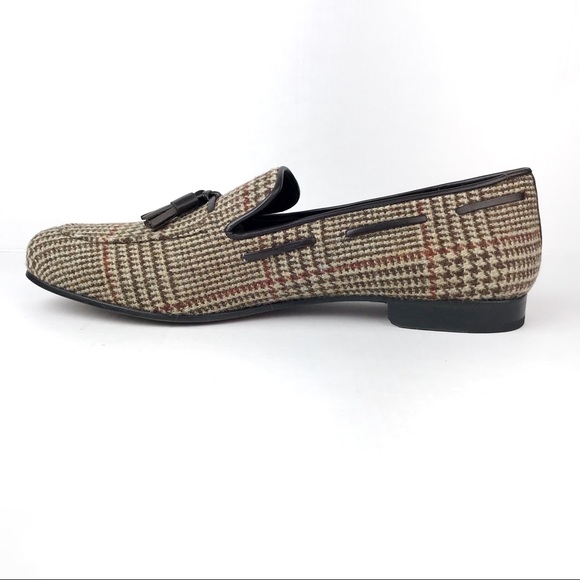 NWT KFG Tweed Tassel Loafers - Picture 10 of 15
